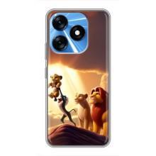 Чехол Король лев на Техно Спарк 10 (Рождение Симбы)