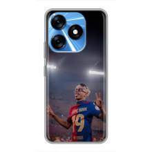 Чехол с футболистом Ламин Ямаль TECNO Spark 10 – Ямаль на стадионе