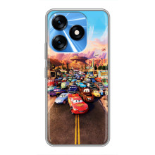 Силиконовый чехол Маквин для TECNO Spark 10 – Тачки Маквин