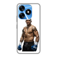 Чехол с картинкой Александр Усик для TECNO Spark 10 – Усик на белом