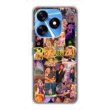 Чехол Рапунцель для TECNO Spark 10 (Рапунцель коллаж)