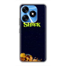 Чехол с мультфильмом Шрек на TECNO Spark 10 – Шрек лого