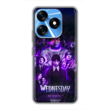 Чехол с дизайном Венздей 2 на TECNO Spark 10