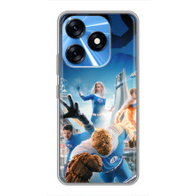 Чехол с принтом Фантастическая четверка для TECNO Spark 10 – Герои Фантастической четверки