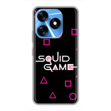 Чохол Гра в кальмара для TECNO Spark 10 – Лого гра кальмара