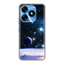 Космические Чехлы для Техно Спарк 10 (VPrint) (Космический вид)