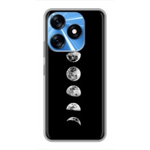 Космические Чехлы для Техно Спарк 10 (VPrint) (Планеты)