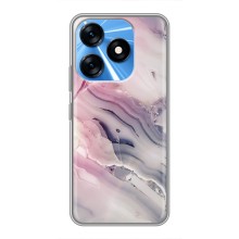Мраморный чехол на TECNO Spark 10 (VPrint) (Пурпурный Мрамор)
