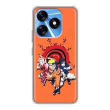 Naruto Anime Чехлы для Техно Спарк 10 (AlphaPrint)