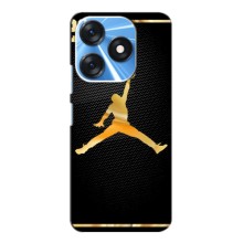 Силиконовый Чехол Nike Air Jordan на Техно Спарк 10 (Джордан 23)