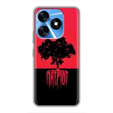 Украинские Чехлы для TECNO Spark 10 с картинкой УПА (AlphaPrint) (Патриот)