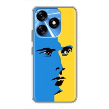 Украинские Чехлы для TECNO Spark 10 с картинкой УПА (AlphaPrint) (Степан Бандера)