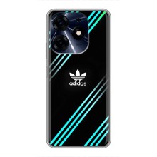 Чехлы Адидас для TECNO Spark 10c (AlphaPrint) (Адидас с полосами)