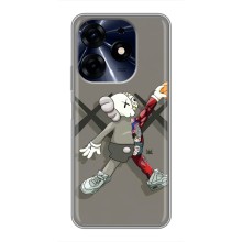 Чехлы для TECNO Spark 10c - Bearbrick Louis Vuitton (PREMIUMPrint) (Беарбрик Джордан)