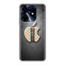 Чехлы ГУЧЧИ для Техно Спарк 10ц (AlphaPrint) (Apple gucci)