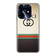 Чехлы ГУЧЧИ для Техно Спарк 10ц (AlphaPrint) (GUCCI стиль)