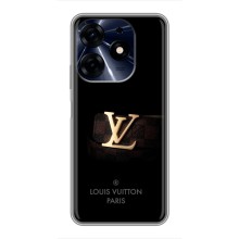 Чехлы Луи Витон для TECNO Spark 10c (AlphaPrint - LOUIS VUITTON) (ремешок LV)