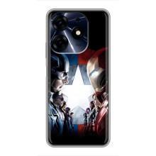 Чохли з героями Марвел TECNO Spark 10c (VPrint)