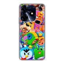 Чехлы Brawl Stars для TECNO Spark 10c (AlphaPrint)