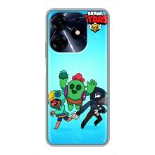 Чехлы Brawl Stars для TECNO Spark 10c (AlphaPrint)