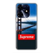 Чеохол для TECNO Spark 10c з картинкою Supreme (AlphaPrint)