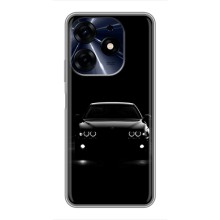 Чехол для Техно Спарк 10ц - с принтом БМВ (AlphaPrint) (Машина BMW)
