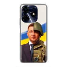 Чохол для TECNO Spark 10c (AlphaPrint - с принтом Зеленського)