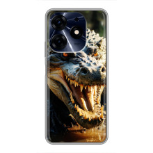 Чохол з картинкою 'Хижаки' для TECNO Spark 10c – Крокодил