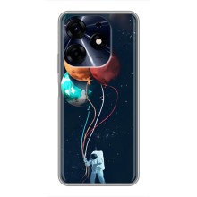 Космические Чехлы для Техно Спарк 10ц (VPrint) (Планеты шарики)