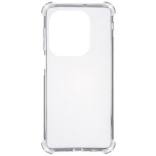 TPU чехол GETMAN Ease logo усиленные углы для TECNO Spark 20 Pro – Прозрачный