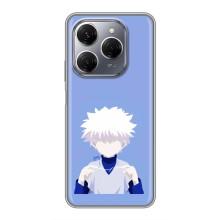 Чехол с персонажами АНИМЕ на TECNO Spark 20 Pro – Киллуа Золдик