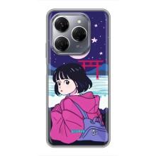 Чехол с персонажами АНИМЕ на TECNO Spark 20 Pro – Синобу Миякэ