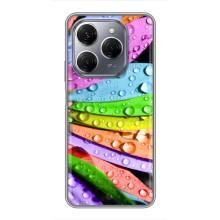 Чехлы (ART) Цветы на TECNO Spark 20 Pro (VPrint) (Семиквітка)