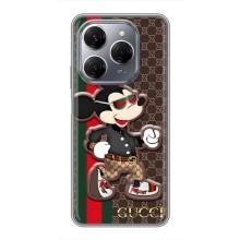Чехлы Бренд GUCCI для TECNO Spark 20 Pro – Маус Гуччи