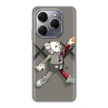 Чохли для TECNO Spark 20 Pro - Bearbrick Louis Vuitton (PREMIUMPrint) (Беарбрік Джордан)