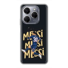 Чохли для TECNO Spark 20 Pro (Leo чемпіон) (AlphaPrint) (Messi ПСЖ)