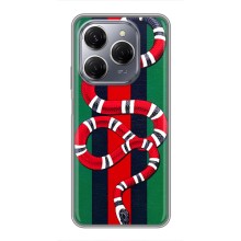 Чохли  GUCCI для ТЕКНО Спарк 20 Про (AlphaPrint) (Gucci змія)