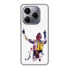 Чохли Мессі для TECNO Spark 20 Pro (AlphaPrint) (Messi Barca)