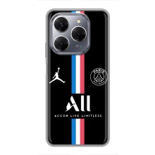Чохли PSG для TECNO Spark 20 Pro (AlphaPrint) (футболка ПСЖ)