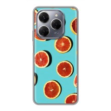 Чохли з фруктами для TECNO Spark 20 Pro (VPrint) (Грейпфрут)