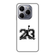 Чохли для TECNO Spark 20 Pro - з картинкою JORDAN (AlphaPrint) (Jordan 23)