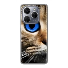 Чохли з Котиками для TECNO Spark 20 Pro (VPrint) (Око кота)