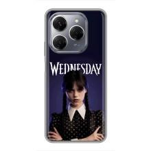 Чохол з картинкою Венсдей на TECNO Spark 20 Pro – Wednesdey