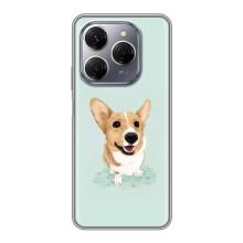 Чохли з собаками для TECNO Spark 20 Pro (VPrint) (Коргі)