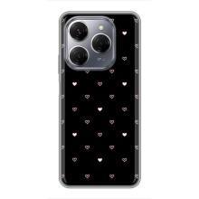 Чехлы с тематикой "Маленькие Сердечки" на TECNO Spark 20 Pro (Маленькие сердечки)