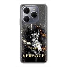 Чехлы VERSACE для Техно Спарк 20 Про (PREMIUMPrint) – AlphaPrint-ген.