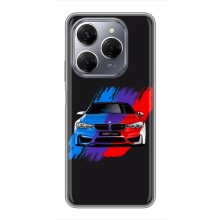Чехол BMW для Техно Спарк 20 Про – Цветная БМВ
