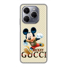 Чехол Disney Mouse TECNO Spark 20 Pro (PREMIUMPrint) – Mikki Gucci