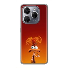 Чехол Головоломка для TECNO Spark 20 Pro - (AlphaPrint) (Тревожность)