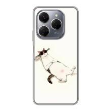 Чехол на тематику: Коты для TECNO Spark 20 Pro – Отдых